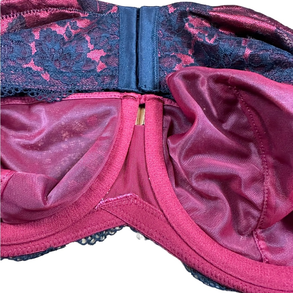 TORRID: NWT Unlined Balconette Underwire Lace & Silk Bra - Size 38D - Picture 14 of 14
